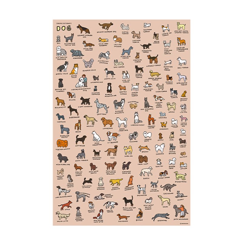 Momibook-Dog Breed Guide (1) Momibook-1000pcs Jigsaw Puzzle-Dog Breed Guide