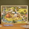 Momibook-Panoramic Visual Discovery-Busy Busy Town Series 1000pcs Puzzle-Go Camping