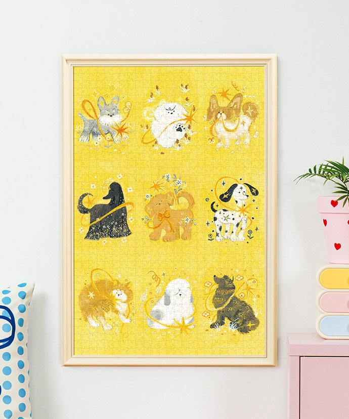 Momibook-1000pcs Jigsaw Puzzle-Golden Bark Rhapsody