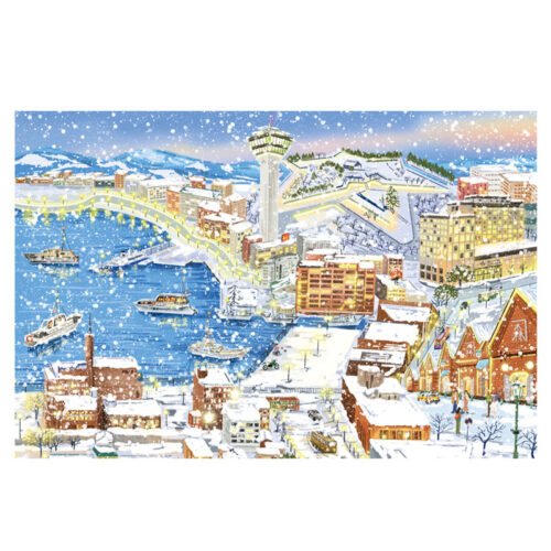 Momibook-Hakodate Winter (1) Momibook-1000pcs Jigsaw Puzzle-Hakodate Winter