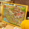 Momibook-Pumpkin Fight (1) Momibook-1000 Piece Jigsaw Puzzle-Pumpkin Carnival