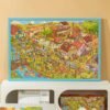 Momibook-Pumpkin Fight (5) Momibook-1000 Piece Jigsaw Puzzle-Pumpkin Carnival
