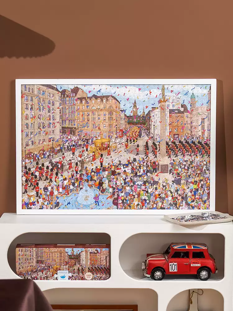Momibook-1000 Piece Jigsaw Puzzle-London