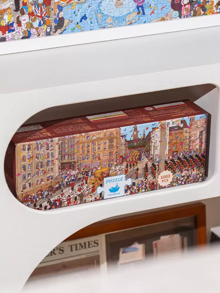 Momibook-1000 Piece Jigsaw Puzzle-London