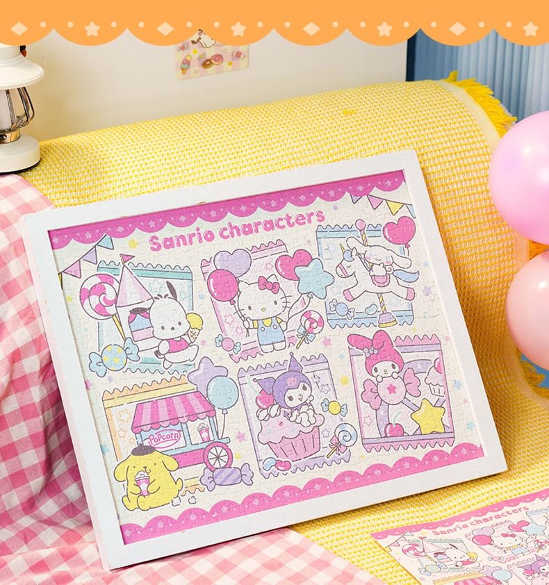 Momibook-Sanrio Candy Shop (1) Momibook-Sanrio Candy Shop-500 Piece Puzzle