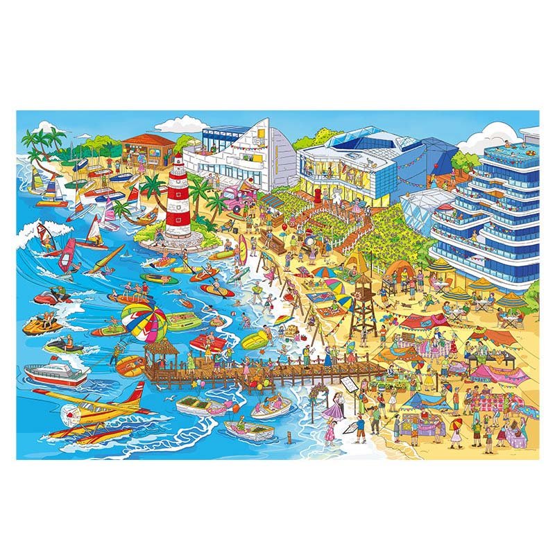 Momibook-1000 Piece Jigsaw Puzzle-Summer Fantasy