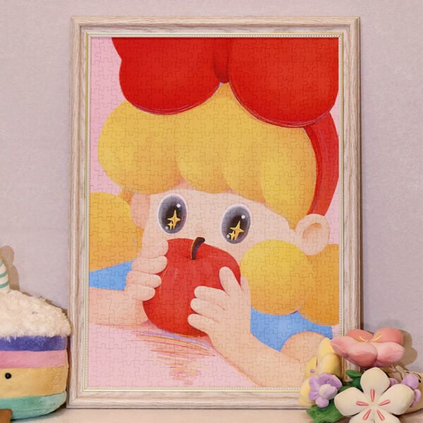 Perma Puzzle-500 Piece-Fuwaffy Girl