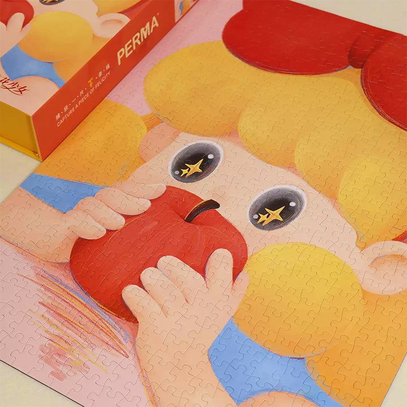 Perma-Fuwaffy Girl (2) Perma Puzzle-500 Piece-Fuwaffy Girl