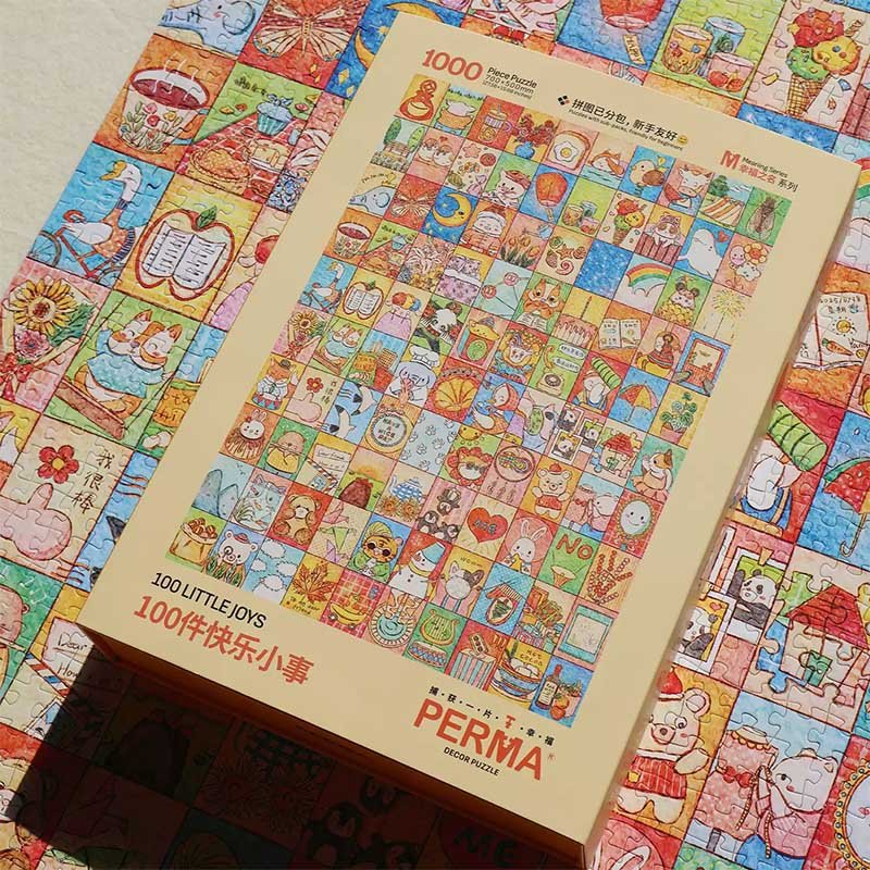 Perma Puzzle-100 Little Joys (1) Perma Puzzle-1000 Piece-100 Little Joys