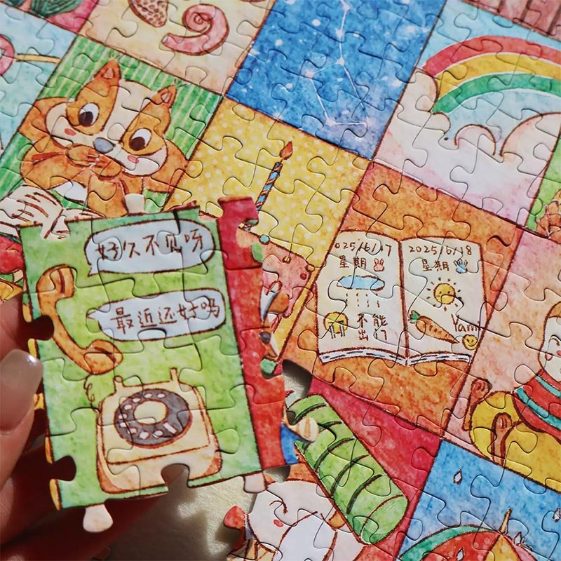 Perma Puzzle-100 Little Joys (2) Perma Puzzle-1000 Piece-100 Little Joys