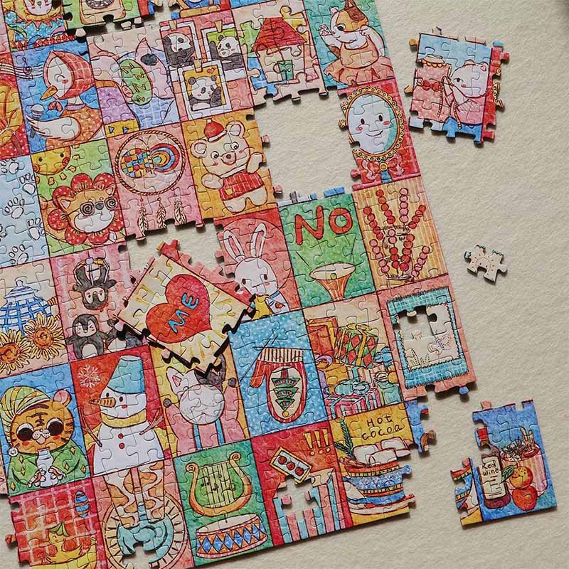 Perma Puzzle-100 Little Joys (3) Perma Puzzle-1000 Piece-100 Little Joys