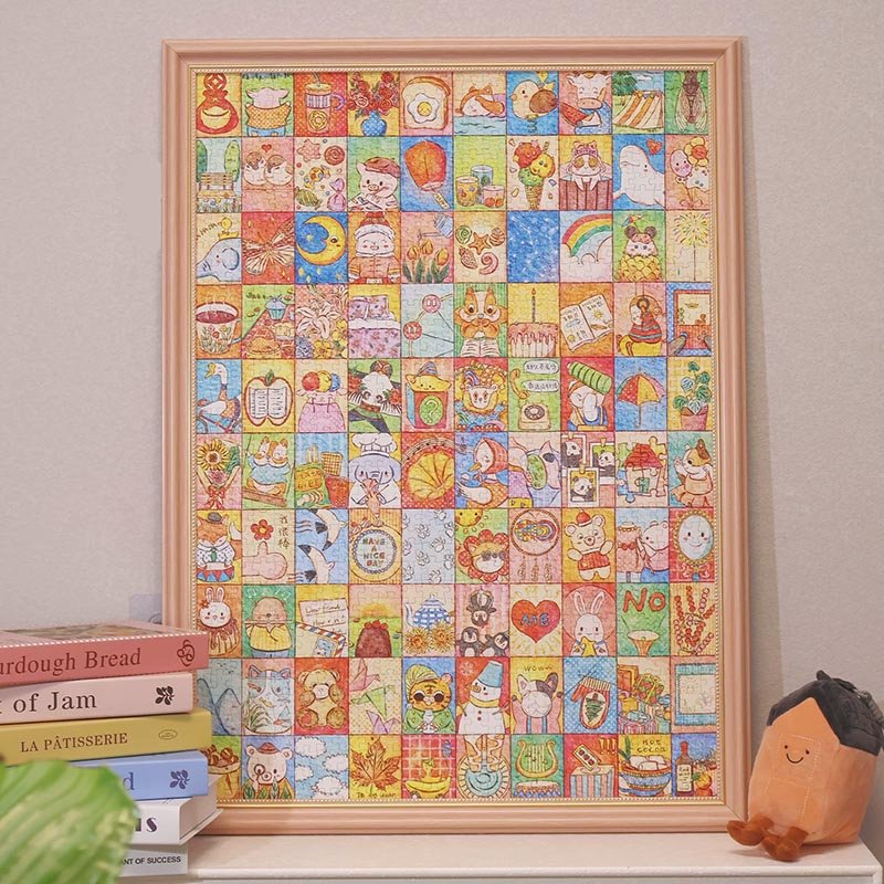 Perma Puzzle-100 Little Joys (5) Perma Puzzle-1000 Piece-100 Little Joys