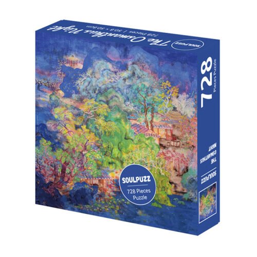 Soulpuzz-The Osmanthus Night (5) Soulpuzz-728pcs Jigsaw Puzzle-The Osmanthus Night