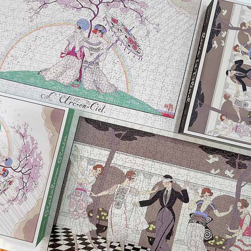 Soulpuzz Vintage Puzzle-Rainbow Rain (2) Soulpuzz-500pcs Vintage Jigsaw Puzzle-Love is Blind