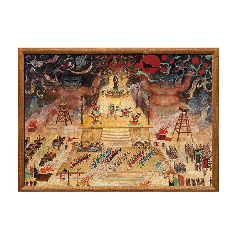Ber-1000pcs Puzzle-Victory at Mount Langjuxu