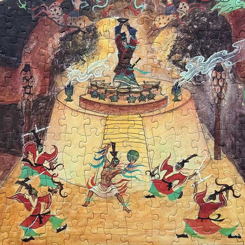 Ber-1000pcs Puzzle-Victory at Mount Langjuxu