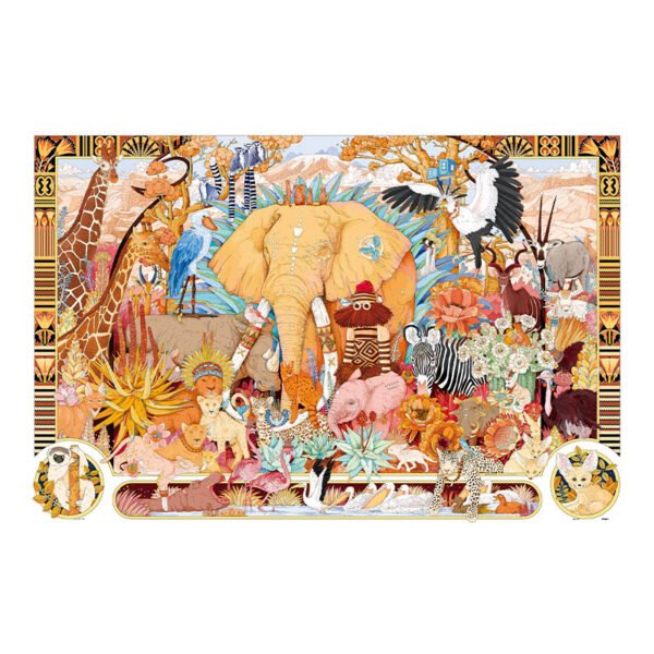 3djp/Pintoo-Plastic Jigsaw Puzzles 1134pcs-Showpiece L-Nature‘s Oasis