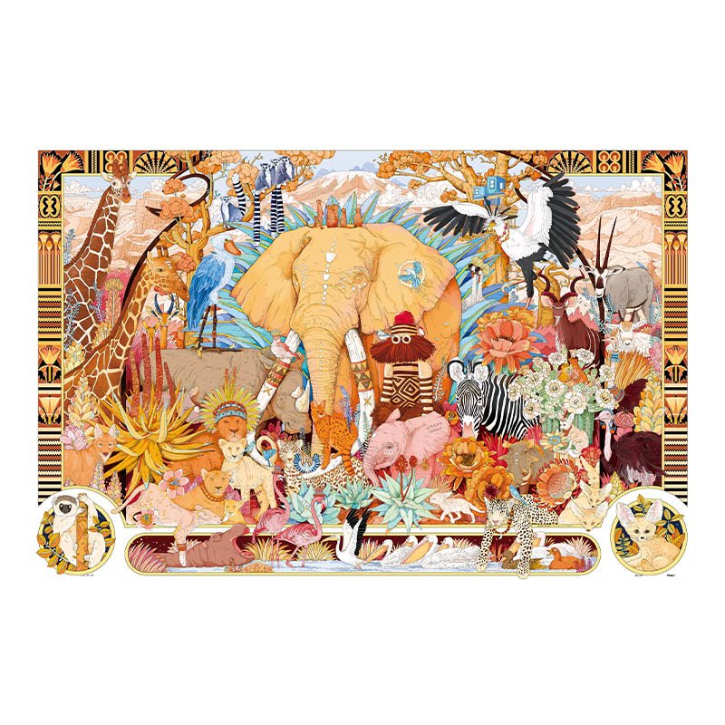 3djp/Pintoo-Plastic Jigsaw Puzzles 1134pcs-Showpiece L-Nature‘s Oasis