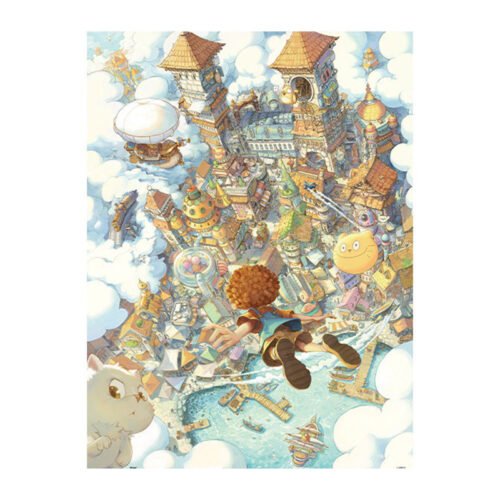 3djp/Pintoo-1200pcs Plastic Jigsaw Puzzles-Port District