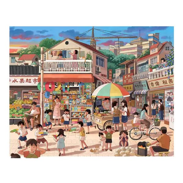 3djp/Pintoo-Plastic Jigsaw Puzzles 2000pcs-Our Old Times