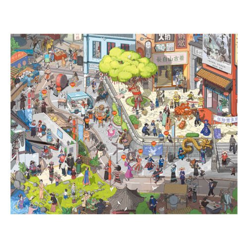 3djp/Pintoo-Plastic Jigsaw Puzzles 2000pcs-Myriad Collection