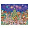 3djp/Pintoo-Plastic Jigsaw Puzzles 2000pcs-Fireworks Christmas Garden