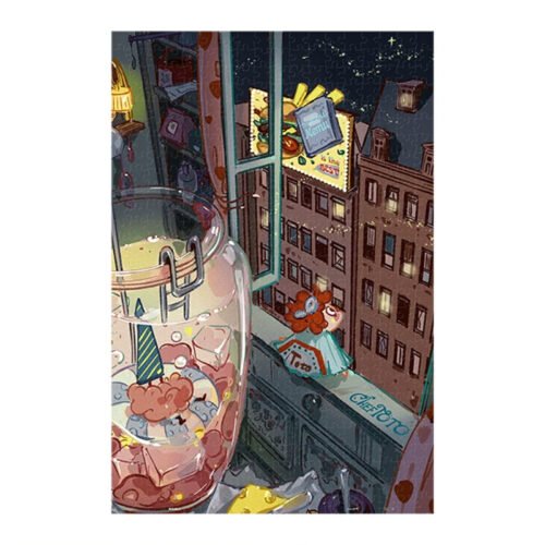 3djp(Pintoo)-3D Jigsaw Puzzles 504pcs-Deliciousness will eventually be born