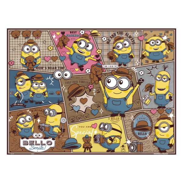 3djp/Pintoo-1200pcs Plastic Jigsaw Puzzles-Gentle Minions