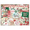 3djp/Pintoo-Plastic Jigsaw Puzzles 1008pcs-Showpiece L-Mickey‘s Christmas Best Buddies