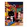 3djp(Pintoo)-3D Jigsaw Puzzles 567pcs-The Little Freedom of Eating Alone