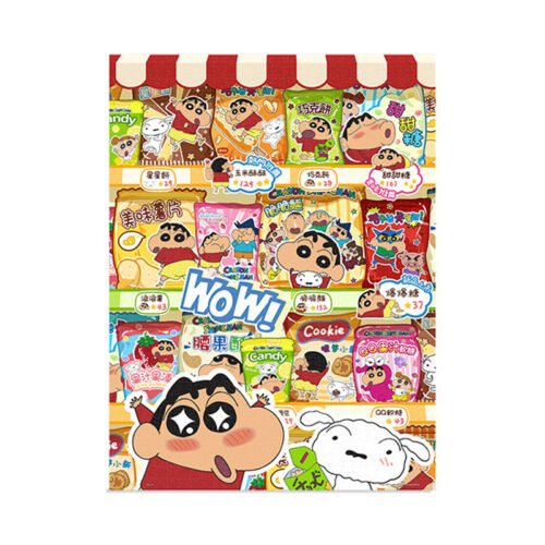 3djp/Pintoo-Plastic Jigsaw Puzzles 1008pcs-Showpiece L-Crayon Shin-chan Snack Bonanza