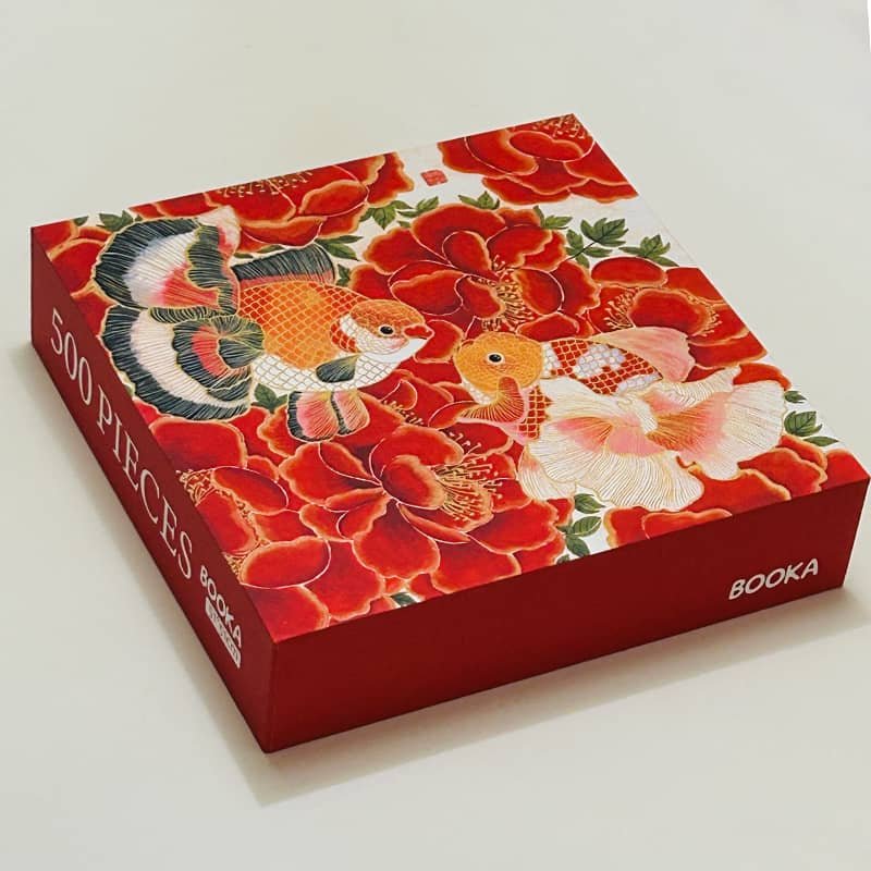 Booka-500pcs Jigsaw Puzzle-Lucky Koi