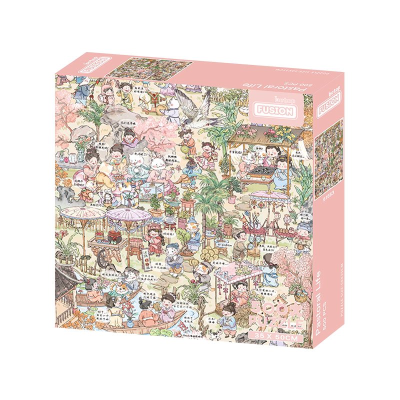 Botop Fusion-500pcs Jigsaw Puzzle-Pastoral Life