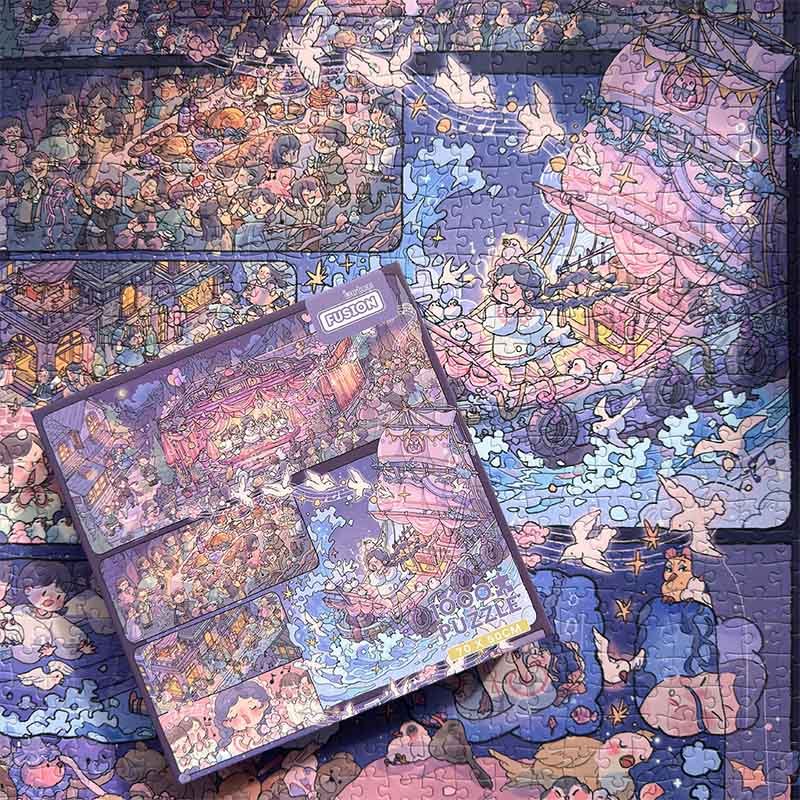 Botop-Celebration (1) Botop Fusion-1000pcs Jigsaw Puzzle-Celebration