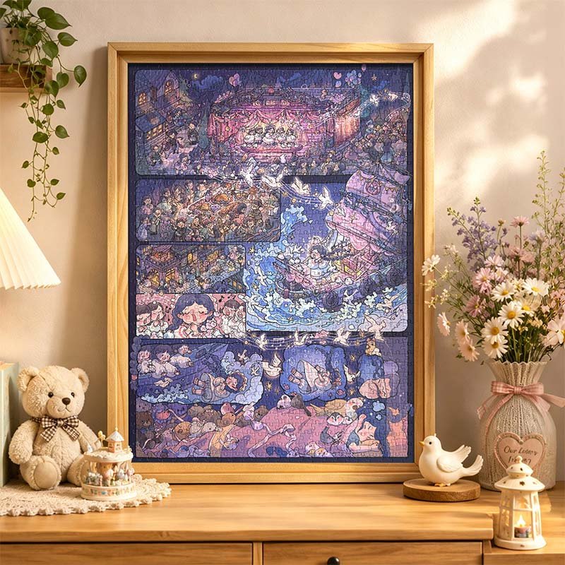 Botop-Celebration (3) Botop Fusion-1000pcs Jigsaw Puzzle-Celebration