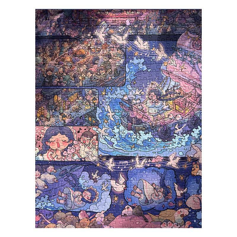 Botop-Celebration (4) Botop Fusion-1000pcs Jigsaw Puzzle-Celebration