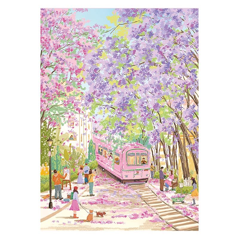 Botop Fusion-1000pcs Jigsaw Puzzle-Exchange Spring