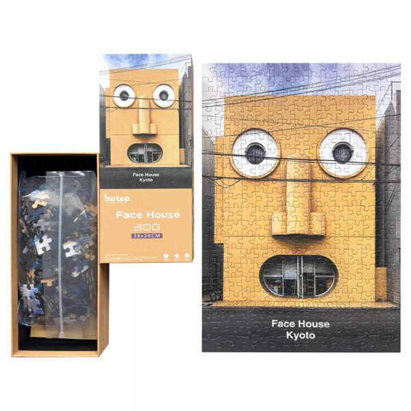 Botop-300pcs Jigsaw Puzzle-Face House
