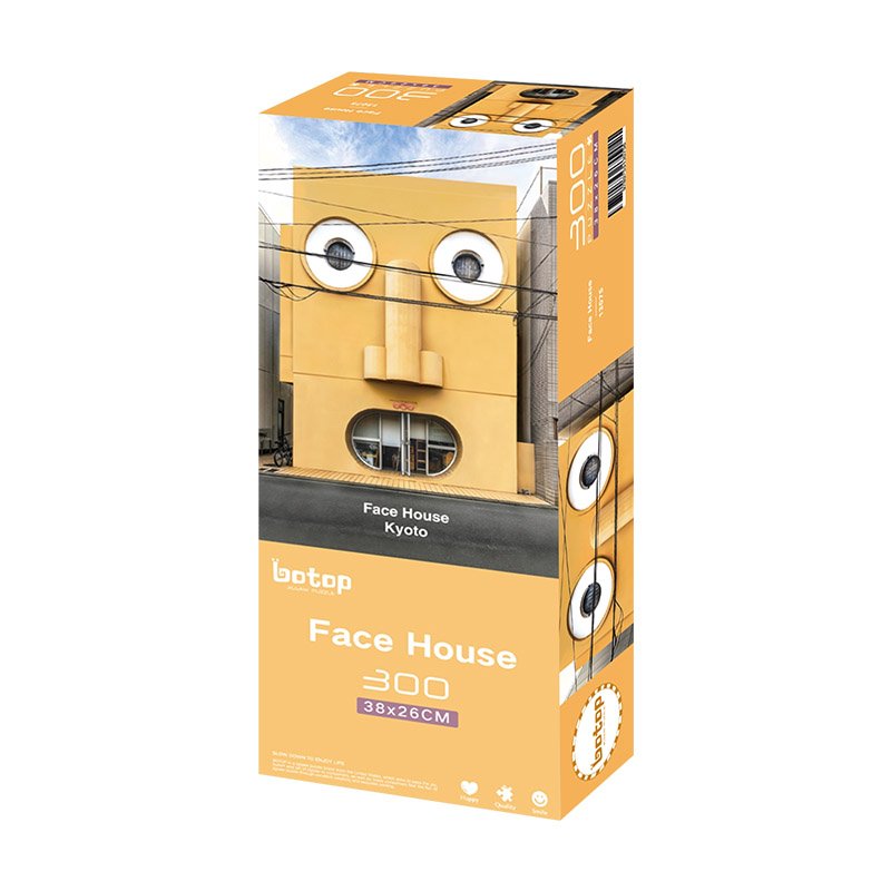 Botop-300pcs Jigsaw Puzzle-Face House