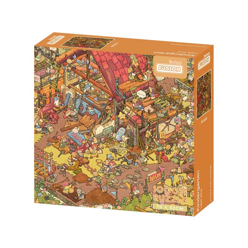 Botop-Kindergarten (3) Botop Fusion-1000pcs Jigsaw Puzzle-Kindergarten