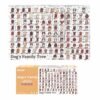 Botop-300pcs Jigsaw Puzzle-Dog's Family Tree
