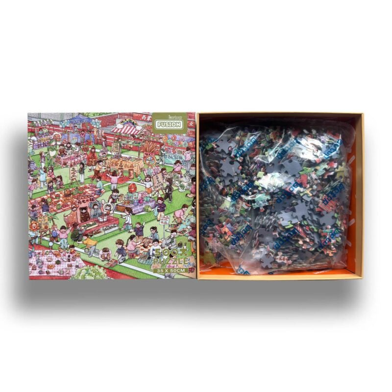 Botop Fusion-500pcs Jigsaw Puzzle-Flea Market