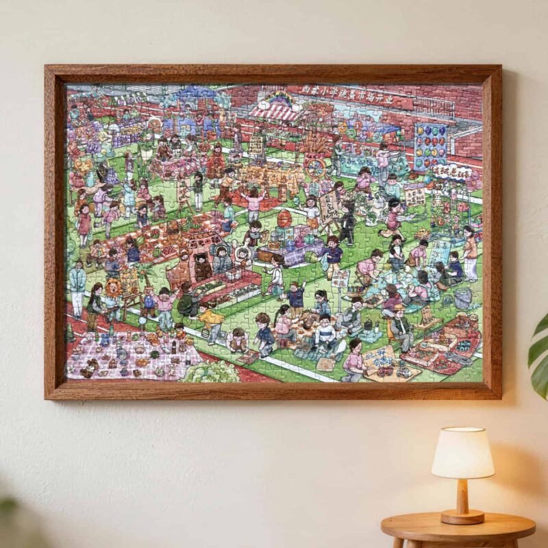 Botop Fusion-500pcs Jigsaw Puzzle-Flea Market
