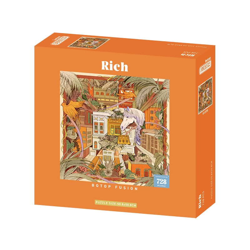 Botop-Rich Botop Fusion-728pcs Jigsaw Puzzle-Rich