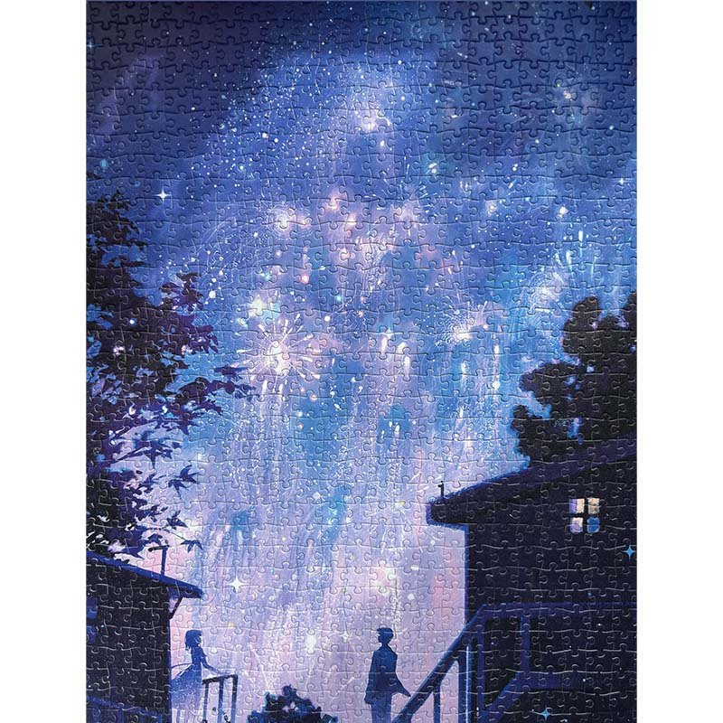 Botop Fusion-1000pcs Jigsaw Puzzle-Romantic Fireworks