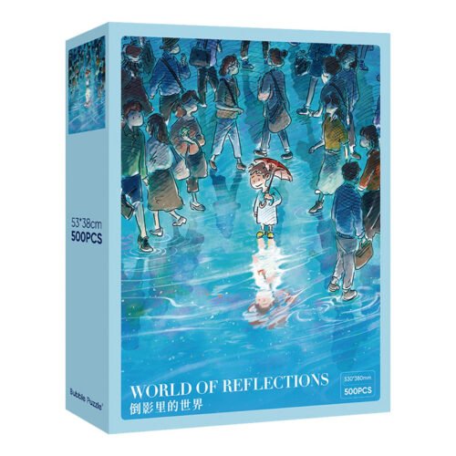 Bubble Puzzle-World of Reflections Bubble Puzzle-500pcs Jigsaw Puzzle-World of Reflections