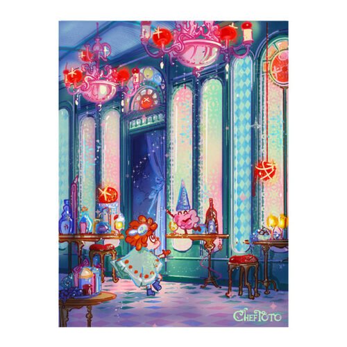 Dreamer Puzzle-500pcs Jigsaw Puzzle-Chef Toto Dance in Tomato Restaurant