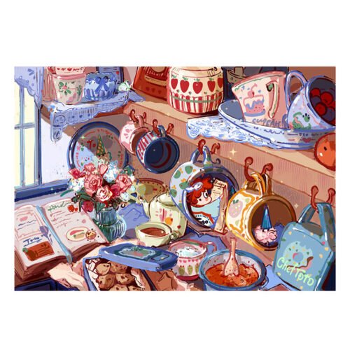 Dreamer Puzzle-500pcs Jigsaw Puzzle-Chef Toto Flavor Lab