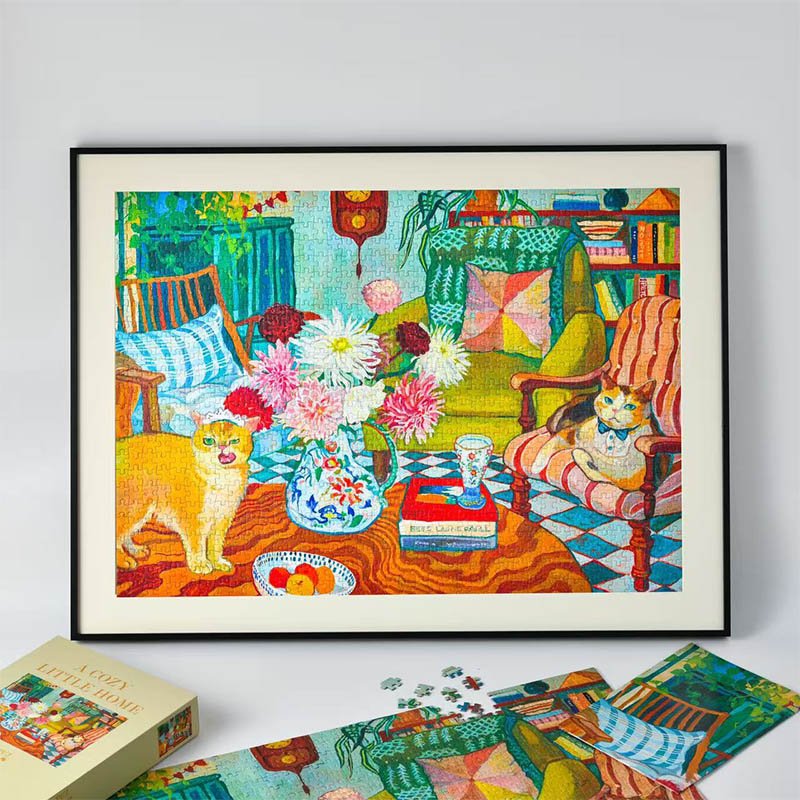 Chill Puz-1000 Piece Puzzle-A Cozy Little Home