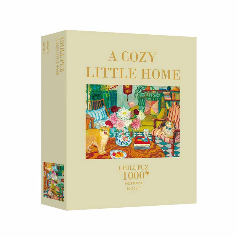 Chill Puz-1000 Piece Puzzle-A Cozy Little Home